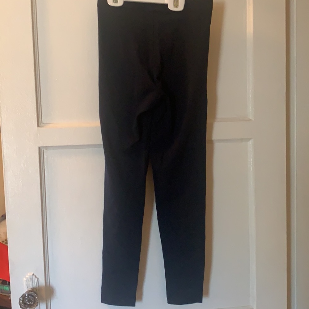 ST. JOHN BY MARIE GRAY NAVY BLUE leggings pants Sz S - Picture 3 of 8